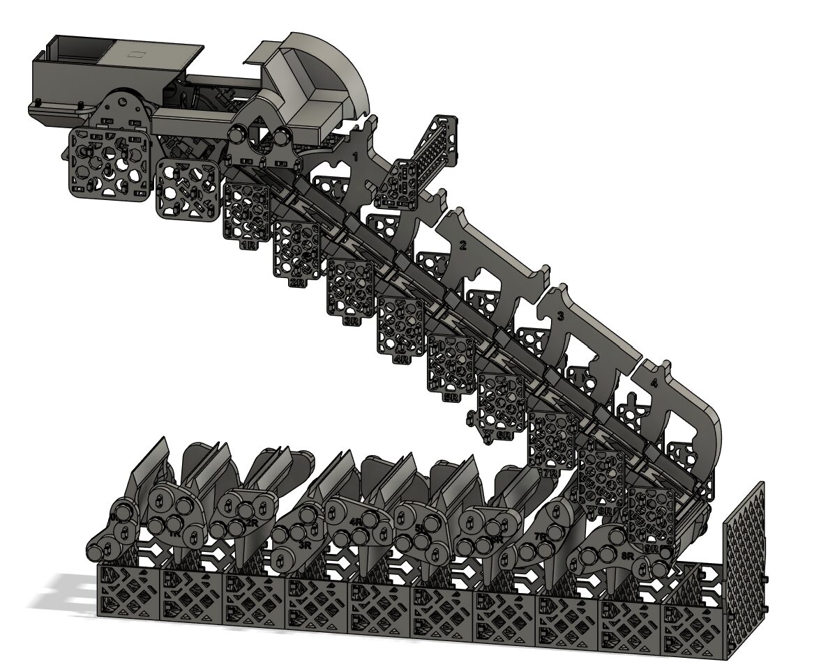 Assembled sorter overview