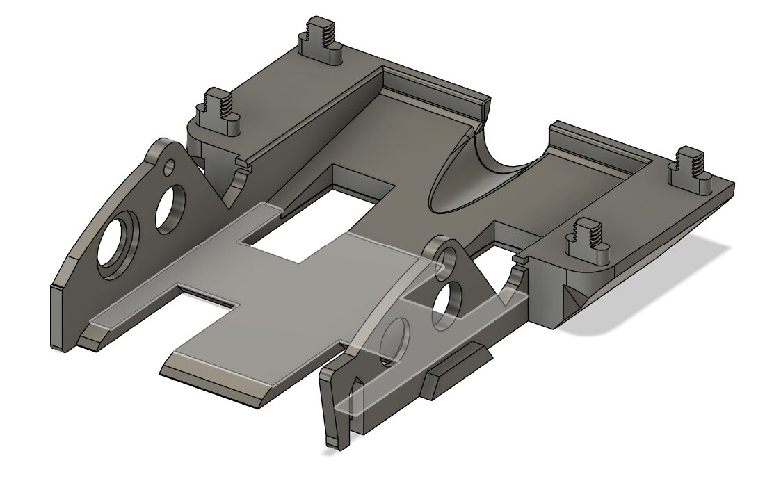 Placing Base Insert into Base Center