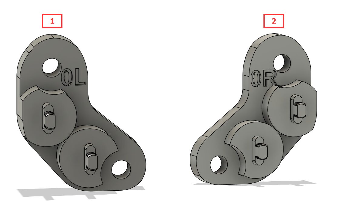 Left Guide 0 and Right Guide 0