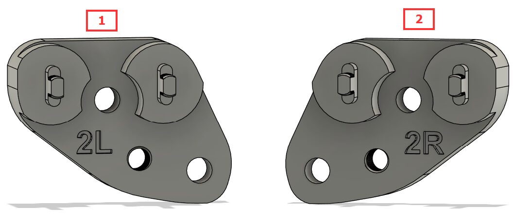 Left Guide 2 and Right Guide 2