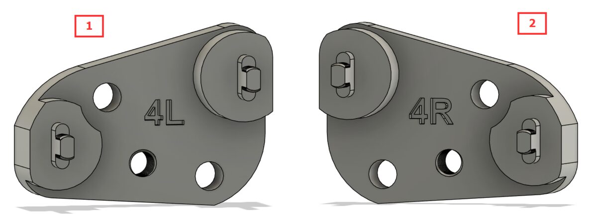 Left Guide 4 and Right Guide 4