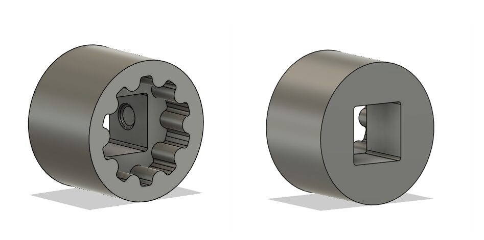 Quarter-inch drive adapter